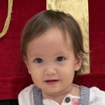A close up of Riley's face.